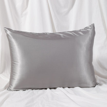 Simulated Silk Pillowcase Solid Color