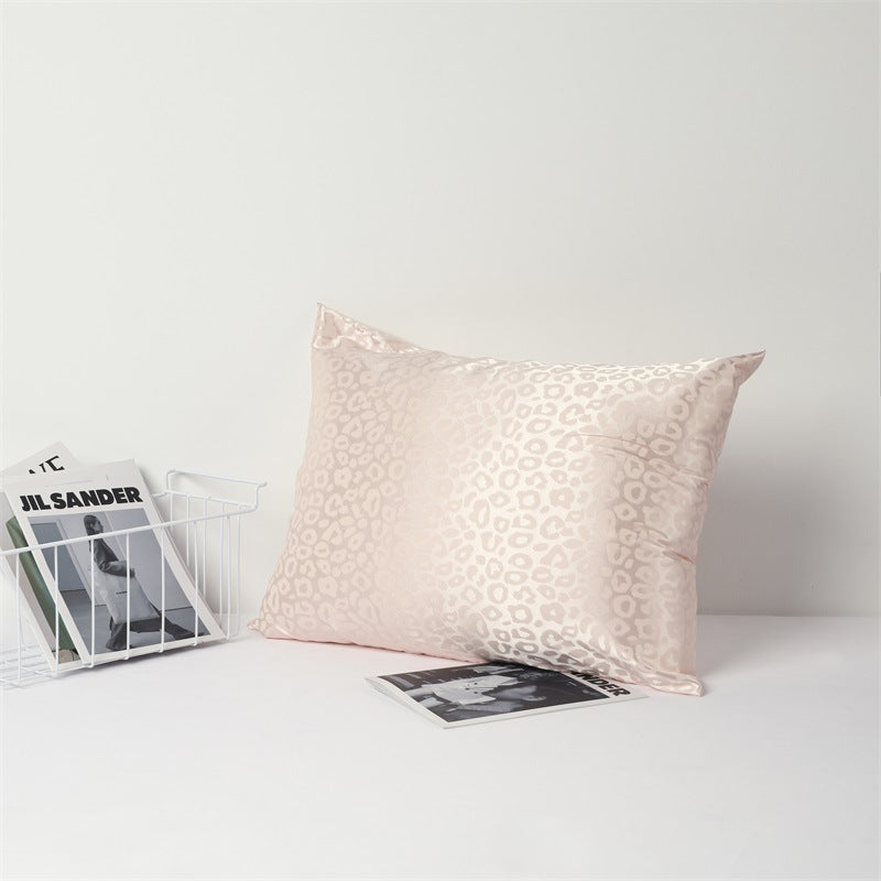 Simulated Silk Pillowcase Solid Color