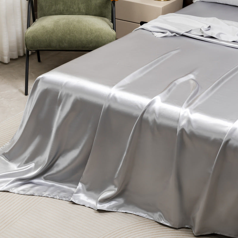 Simulated Silk Satin Bedding Set