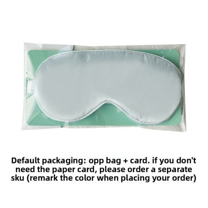 Simulated Silk Sleep Eye Mask Light Blocking Breathable