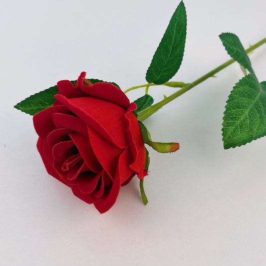 Simulated Silk Velvet Roses
