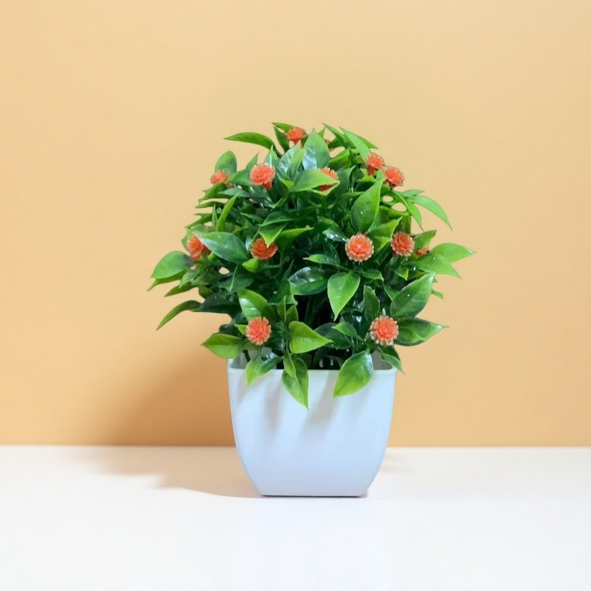 Simulated Small Potted Plants Decor