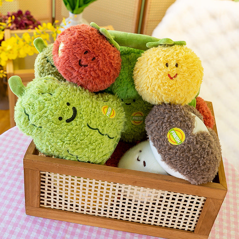 Simulated Vegetable Plush Dolls