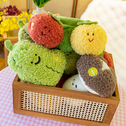 Simulated Vegetable Plush Dolls