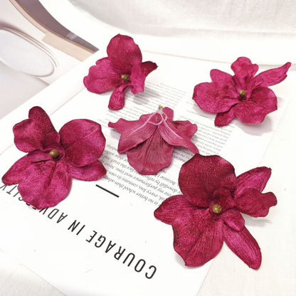 Simulated Velvet Orchid DIY Decorative Flowers
