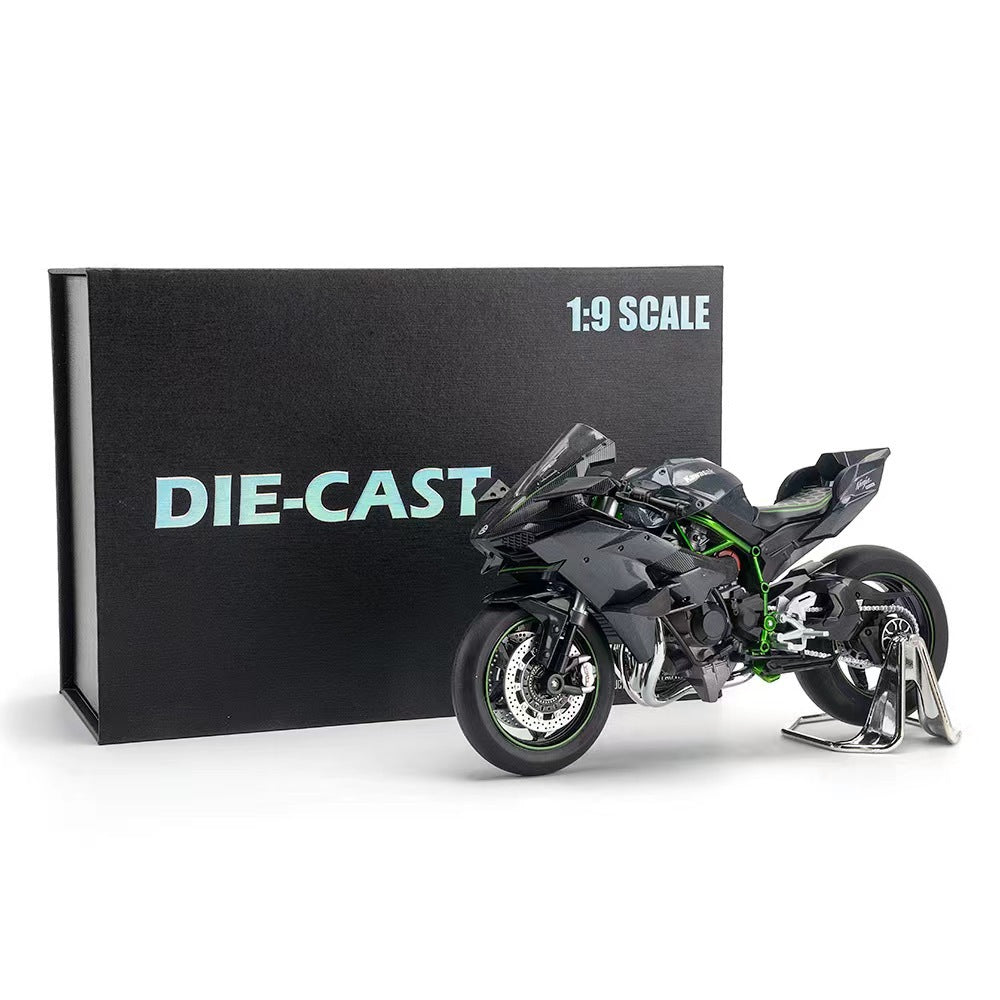 Simulation alloy motorcycle model