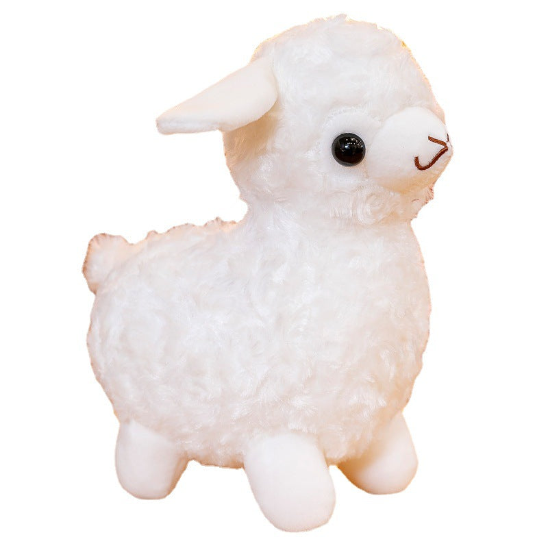 Simulation alpaca plush toy
