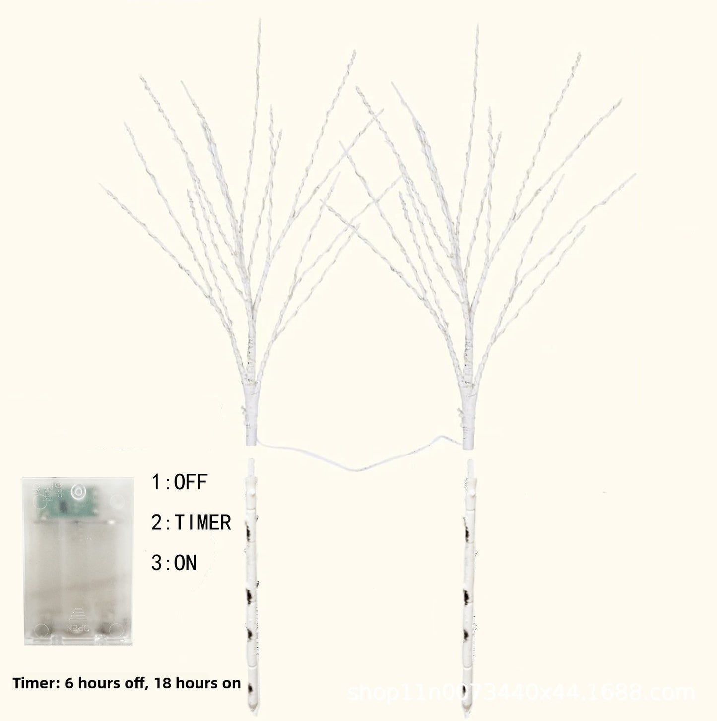 Simulation Birch Tree Branch LED Decorative Light