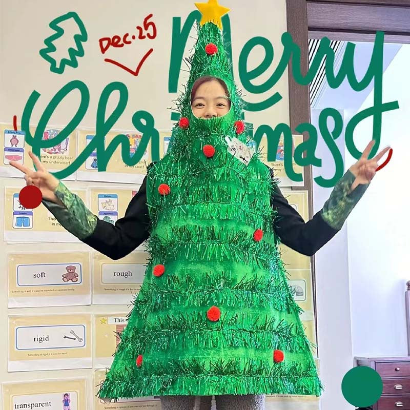 Simulation Christmas Tree Costume
