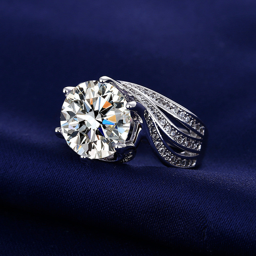 simulation diamond ring