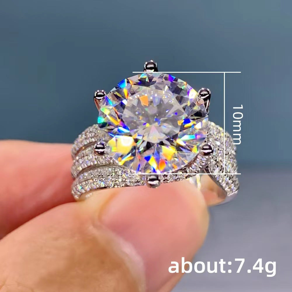 simulation diamond ring
