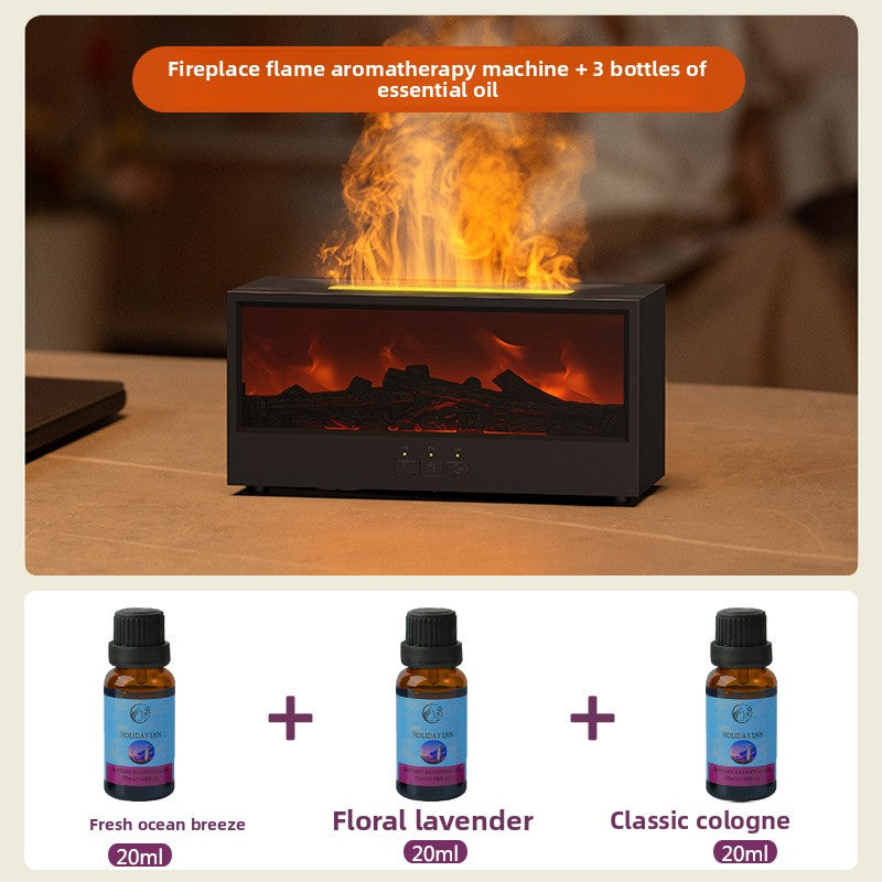 Simulation Fireplace Aromatherapy Humidifier