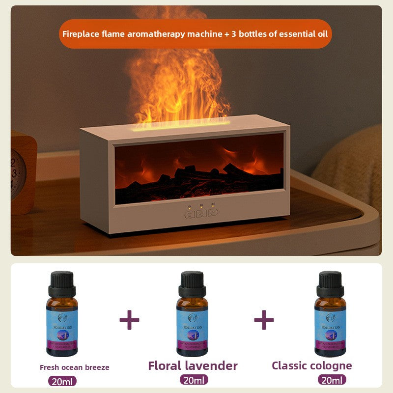Simulation Fireplace Aromatherapy Humidifier