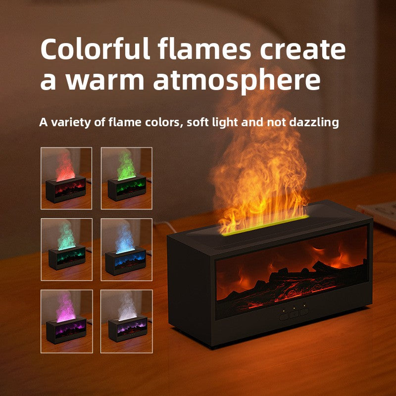 Simulation Fireplace Aromatherapy Humidifier