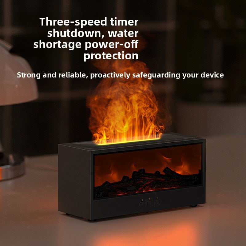 Simulation Fireplace Aromatherapy Humidifier