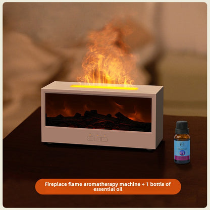 Simulation Fireplace Aromatherapy Humidifier