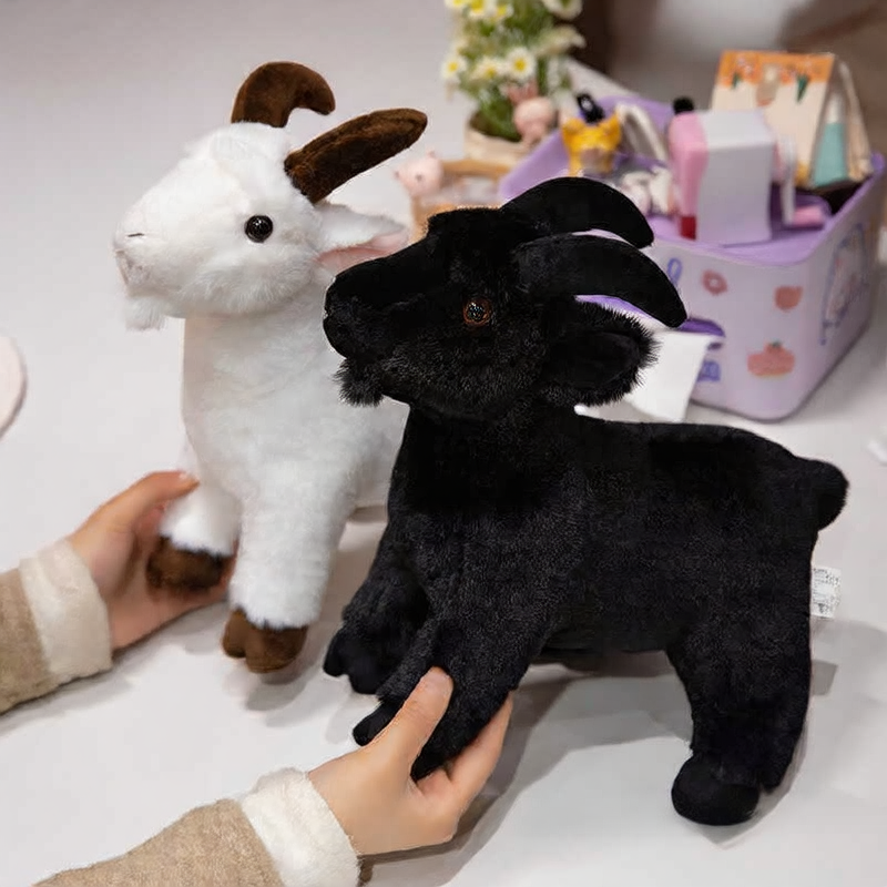 Simulation Goat Plush Doll Toy