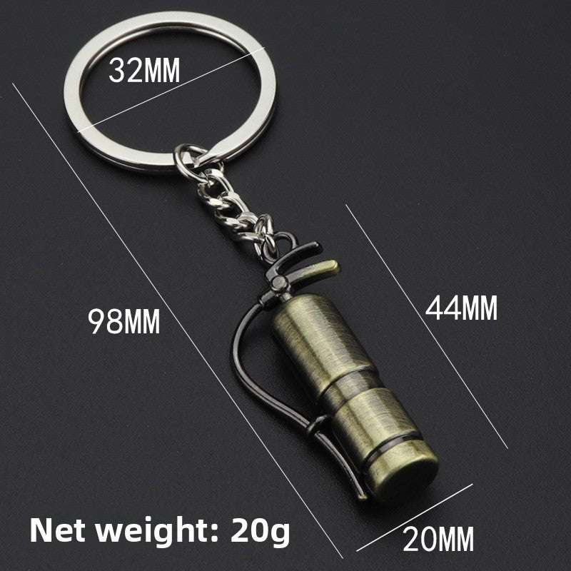 Simulation Helmet Keychain