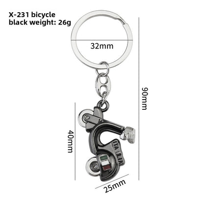 Simulation Helmet Keychain