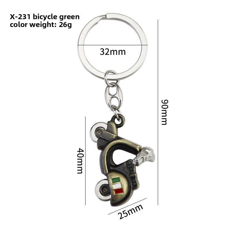 Simulation Helmet Keychain