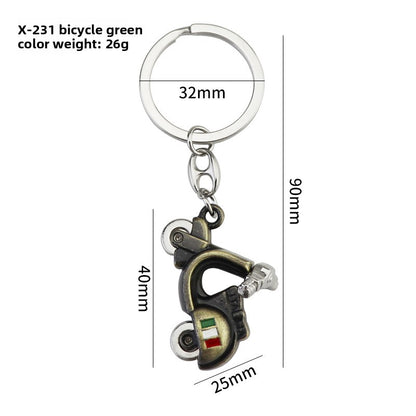 Simulation Helmet Keychain