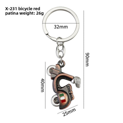 Simulation Helmet Keychain