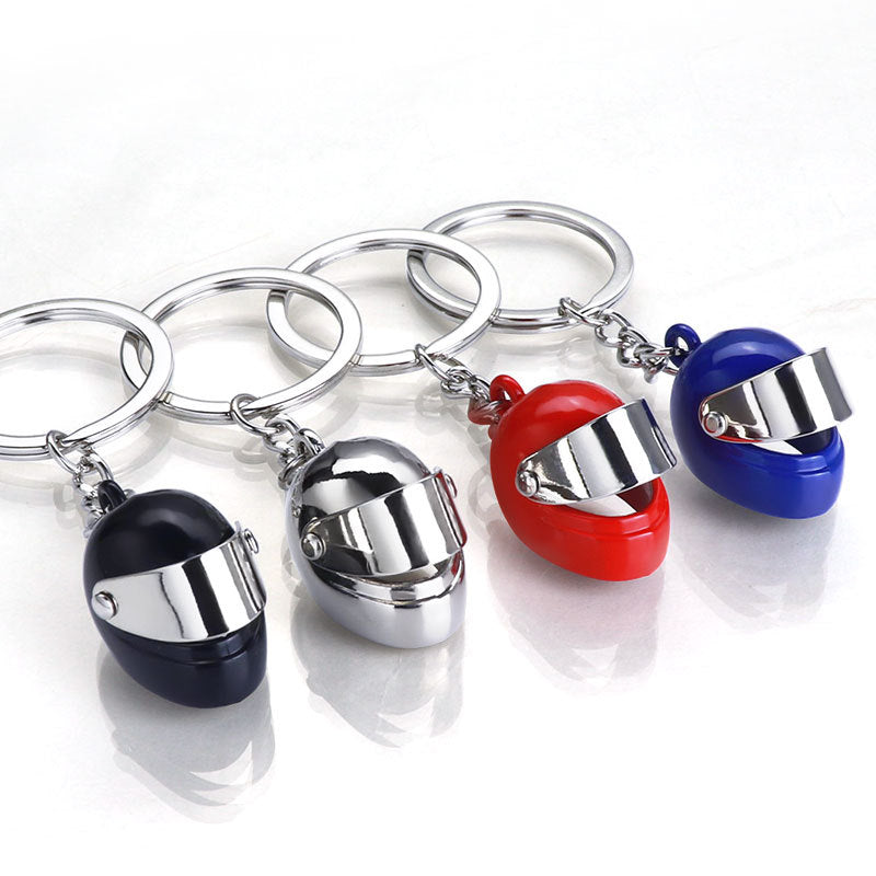 Simulation Helmet Keychain