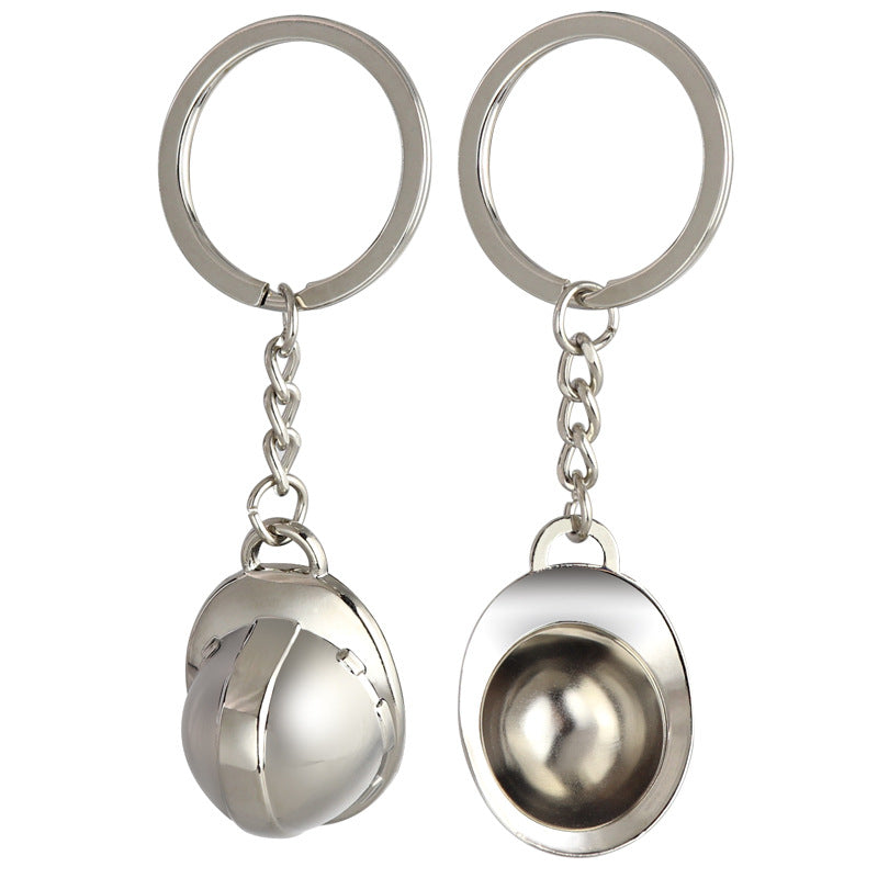 Simulation Helmet Keychain