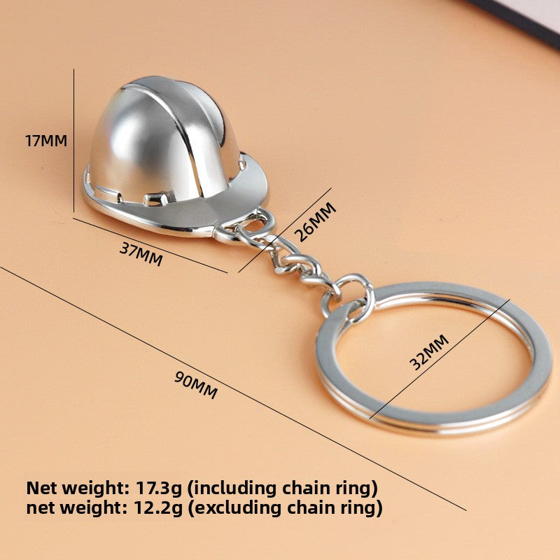 Simulation Helmet Keychain