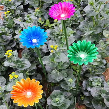 Simulation Iron Bee Butterfly Garden Bird Feeder Decoration