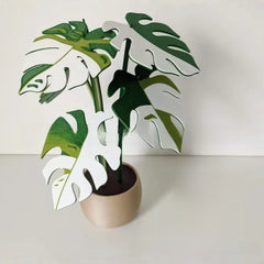 White + Army Green + Dark Green Leaves