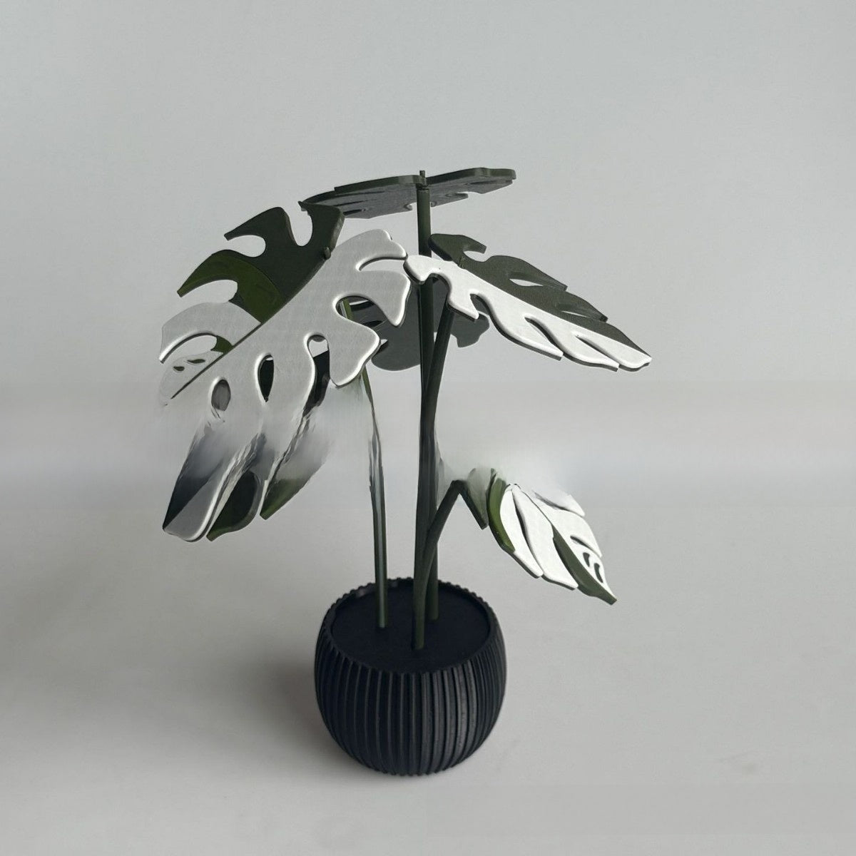 Simulation Monstera Plant Potted