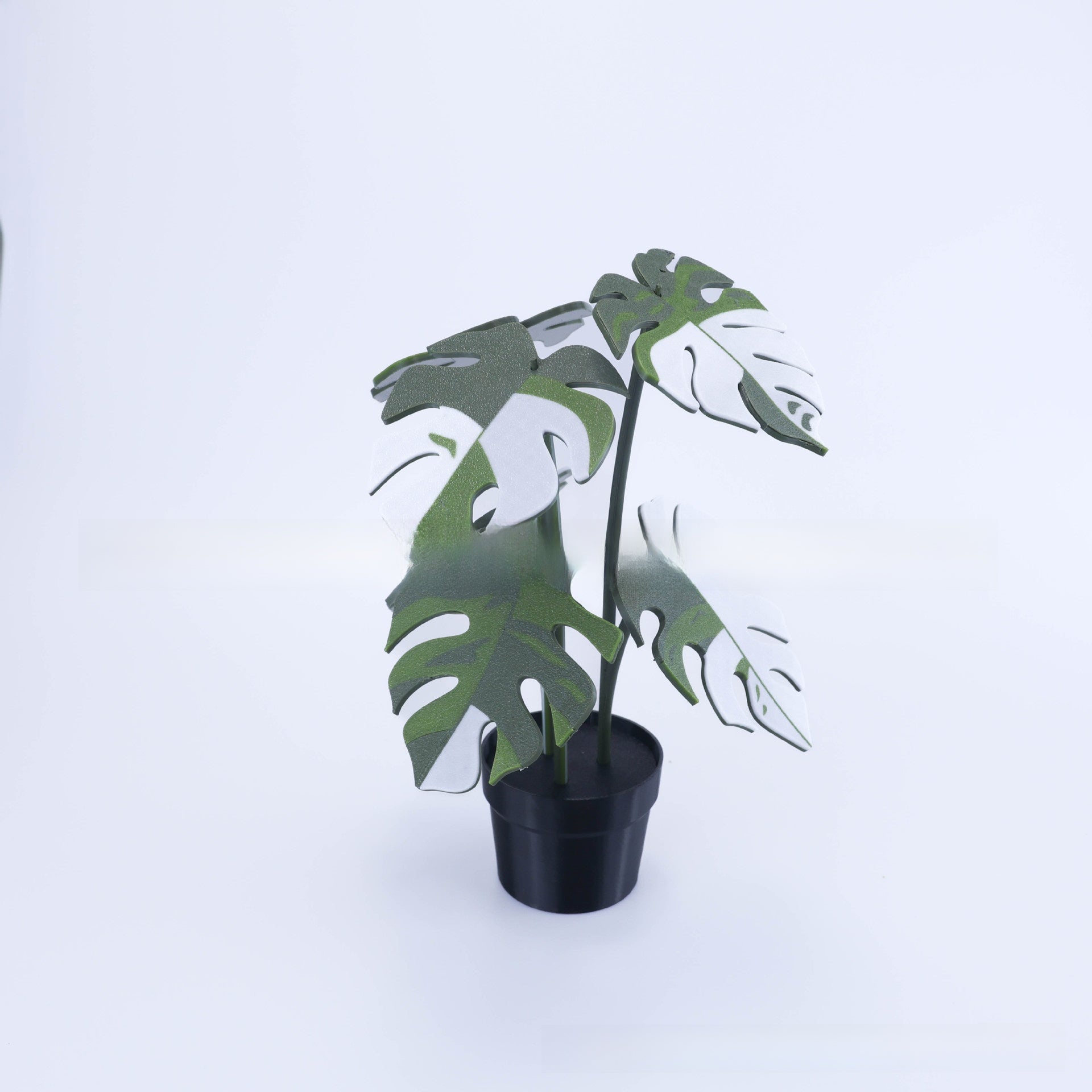 Simulation Monstera Plant Potted