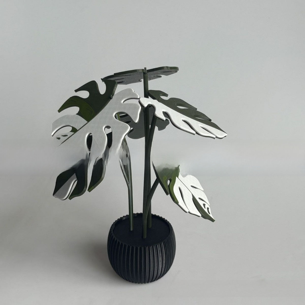 Simulation Monstera Plant Potted