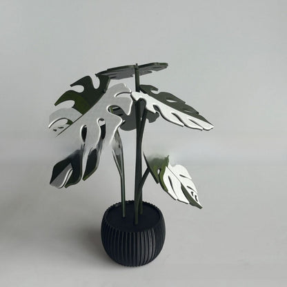 Simulation Monstera Plant Potted