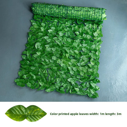 Simulation of fence net enclosure barrier