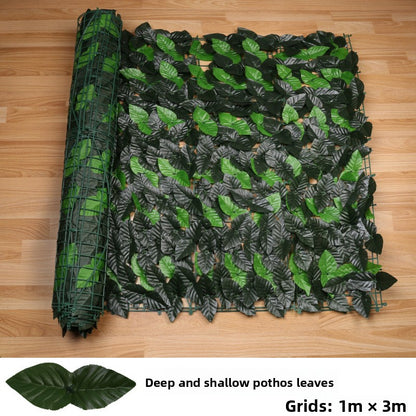 Simulation of fence net enclosure barrier