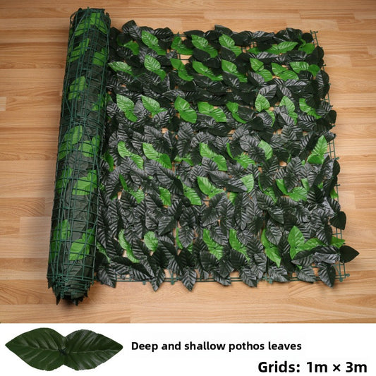 Simulation of fence net enclosure barrier