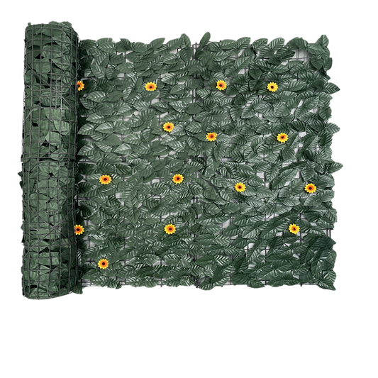 Simulation of fence net enclosure barrier
