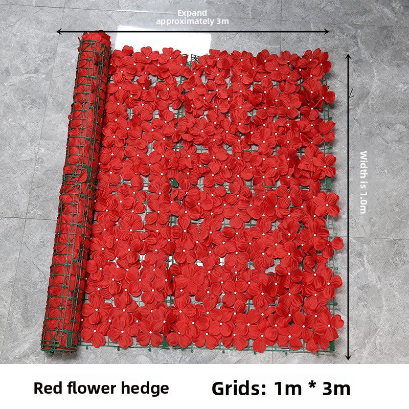 Simulation of fence net enclosure barrier