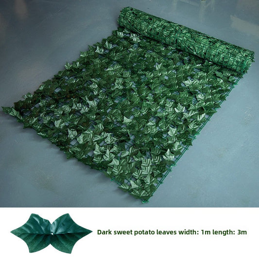 Simulation of fence net enclosure barrier