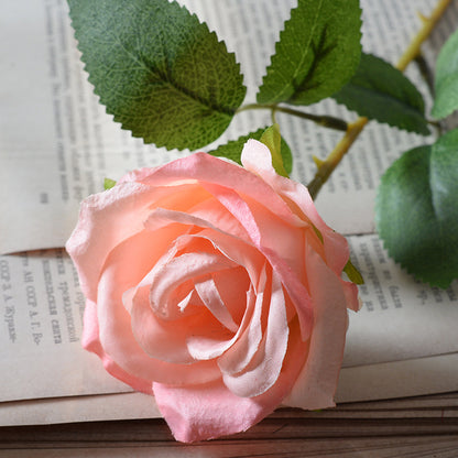 Simulation of flannel roses