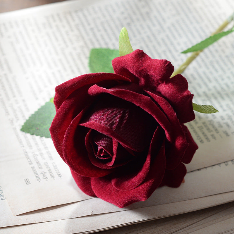 Simulation of flannel roses
