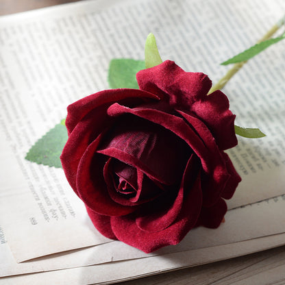 Simulation of flannel roses