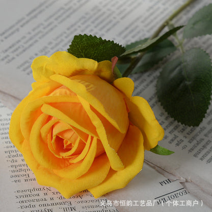 Simulation of flannel roses