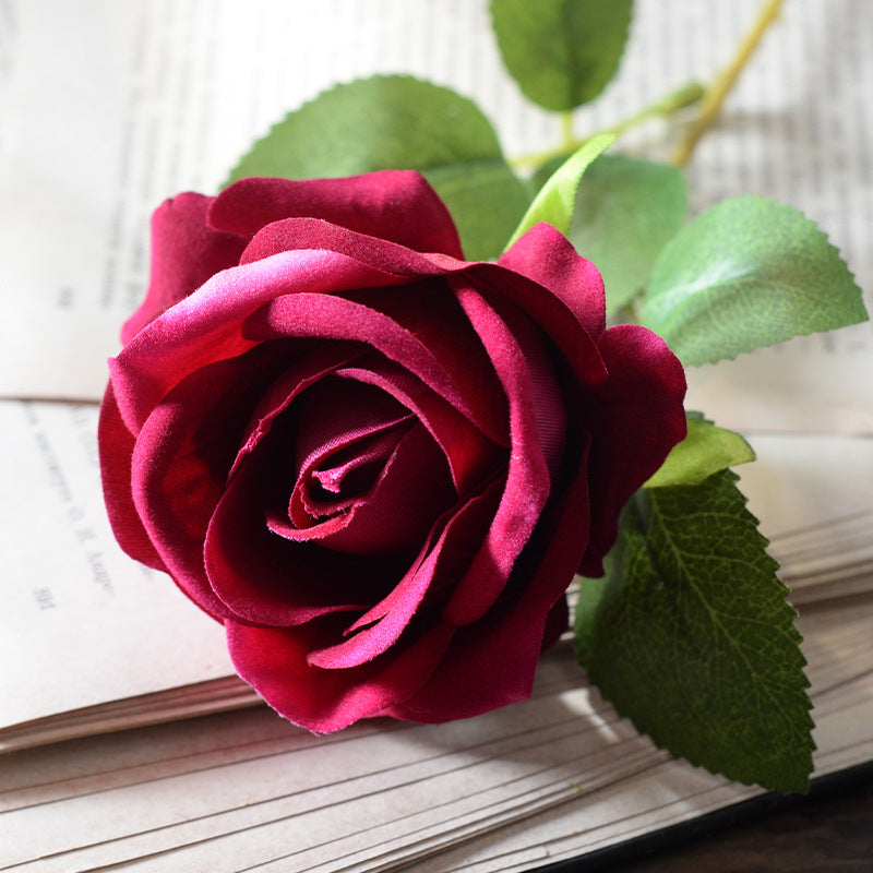 Simulation of flannel roses
