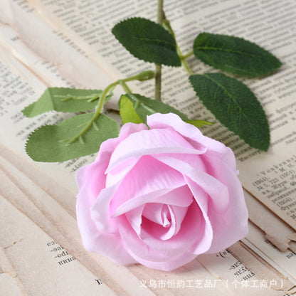 Simulation of flannel roses
