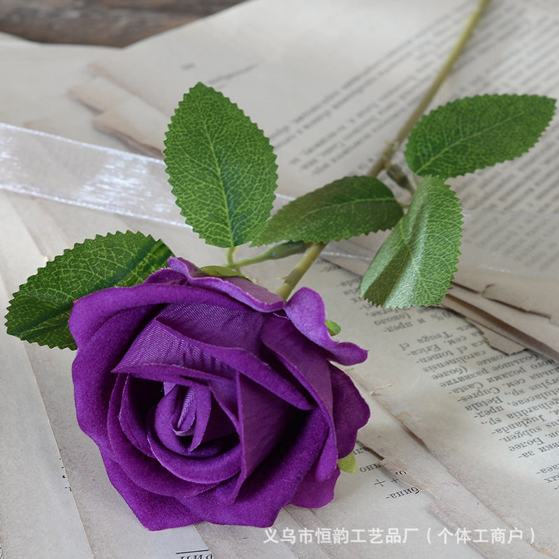 Simulation of flannel roses