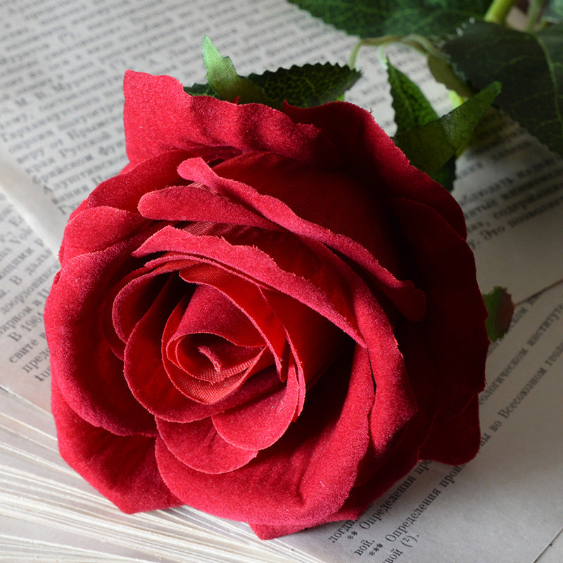Simulation of flannel roses