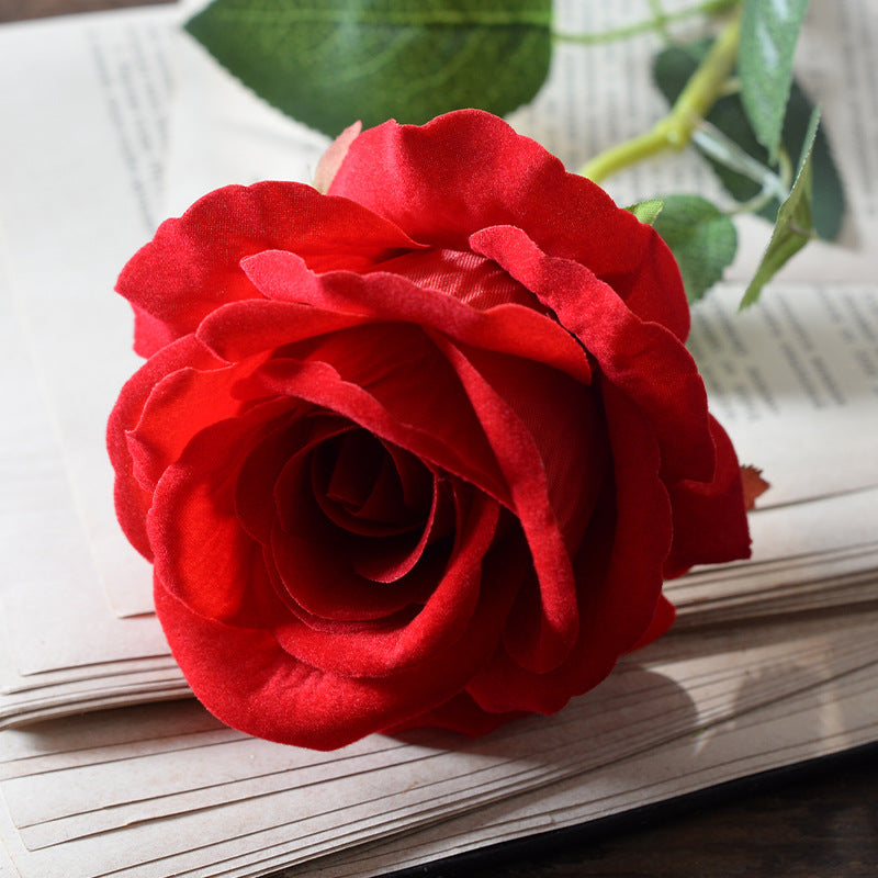 Simulation of flannel roses